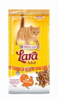 Корм для кошек Lara с индейкой и курицей