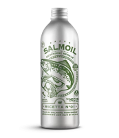 NECON SALMOIL RICETTA 1 масло лососевое для собак и кошек для поддержания здоровья почек